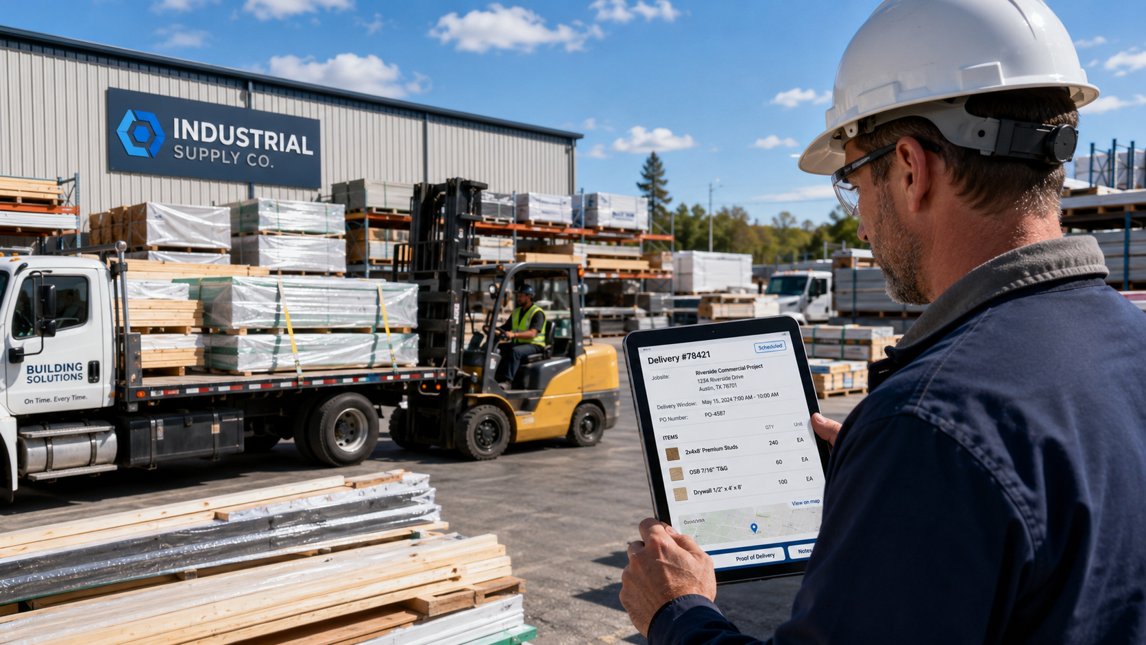 Building Materials Dealers: Jobsite Delivery Requirements Need Approval Logic