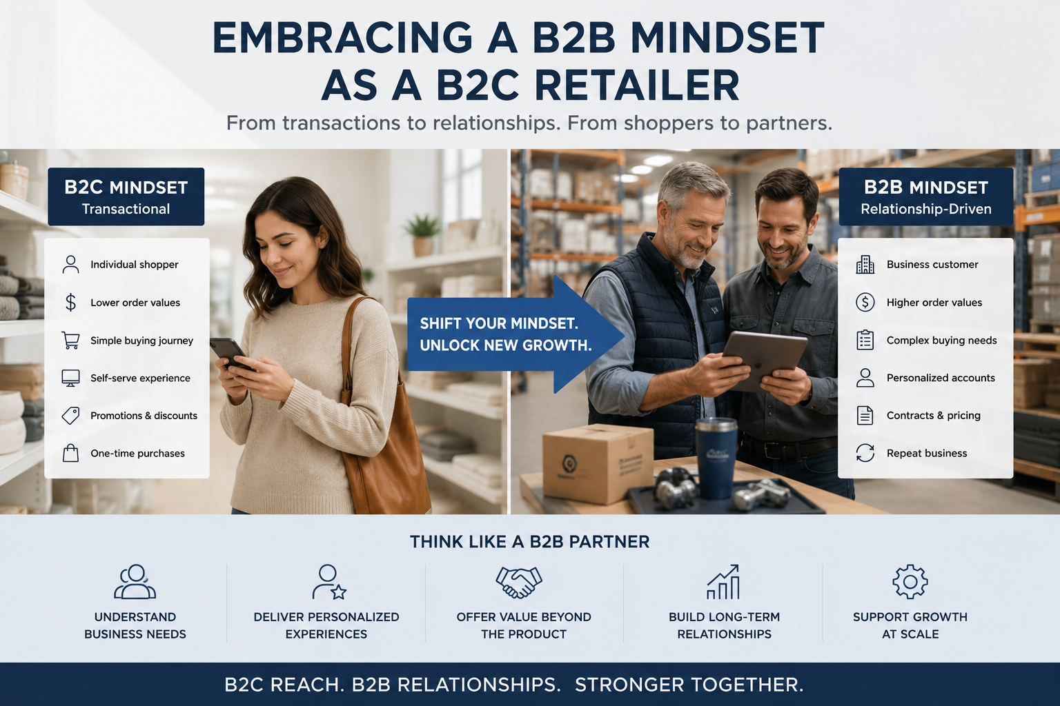 Why B2C Retailers Should Embrace a B2B Sales Mindset